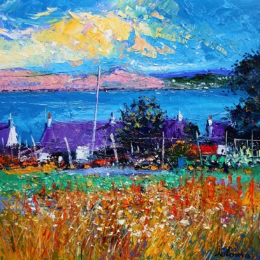 Autumnlight on the Sound of Iona 24x24 Autumnlight on the Sound of Iona 24x24